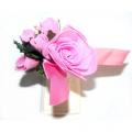 Bracelet à fleurs roses pour demoiselle dhonneur